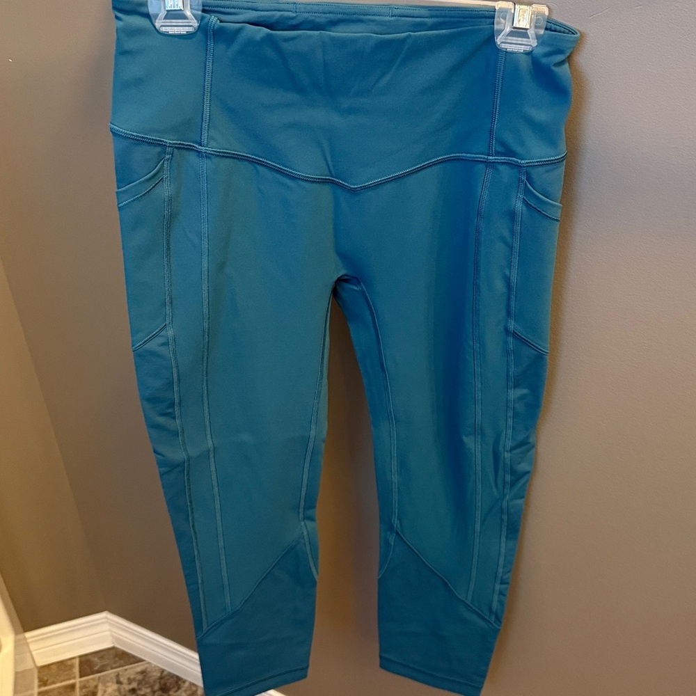 Lululemon All the Right Places Crop 23” - Desert Teal
